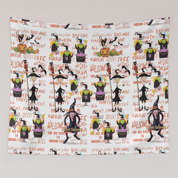 Item preview, Witches and Lettering Design,  Halloween Lettering Spooky Halloween  Vintage Halloween, Kawaii Carved Pumpkin Vibes,Witches Brew And All Things Halloween designed and sold by Adri Barnard.
