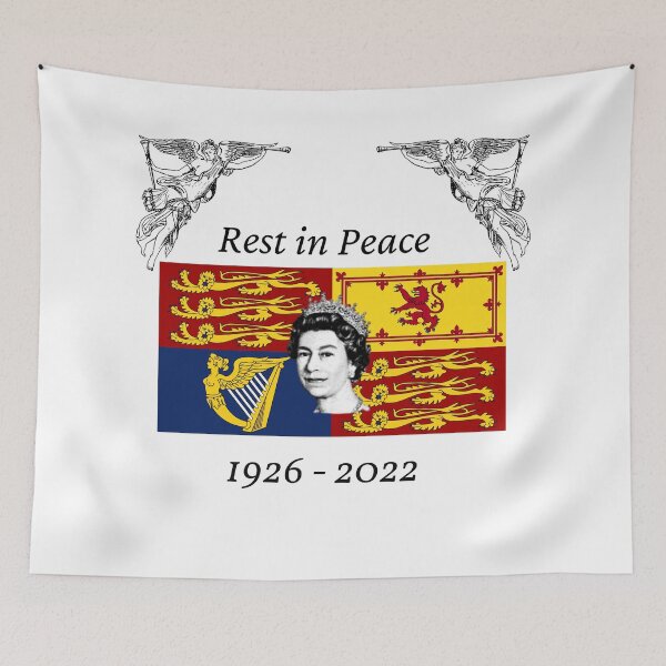 Item preview, Queen Elizabeth of The UK health Death Rest In Peace - queen Elizabeth funeral - UK queen dies  designed and sold by Henk GoGo T-Shirts ⭐️⭐️⭐️⭐️⭐️.
