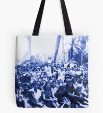 Vintage Santa Catalina Island Group Shot Tote Bag
