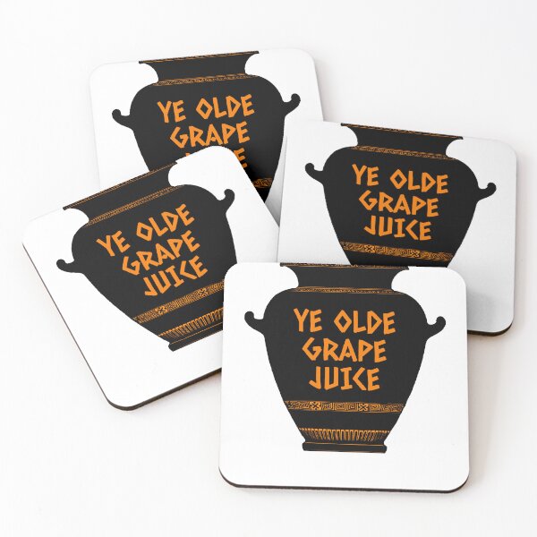 Item preview, Ancient Greece Red Figure Vase Ye Olde Grape Juice Greek Wine designed and sold by Legit Hooligan.