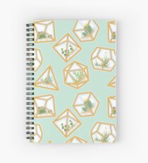 Terrarium Dice Spiral Notebook