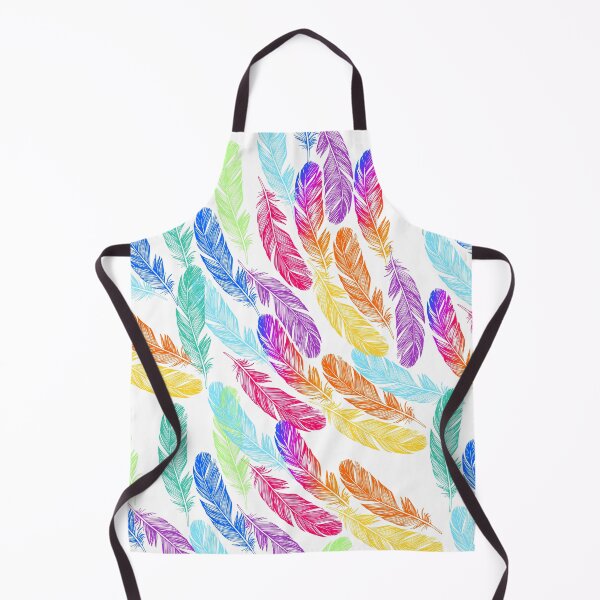 Item preview, rainbow feather designed and sold by CapitiArt.