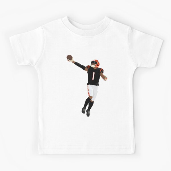 Youth Ja'Marr Chase and Justin Jefferson Griddy Football Kid's T-Shirt