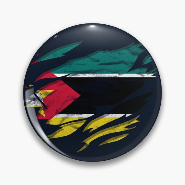 Item preview, Ripped Rip Open Mozambique Flag Palm designed and sold by rafaeltto.