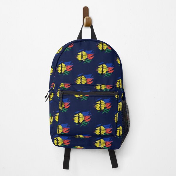 Item preview, Ripped Rip Open New Caledonia Flag Palm designed and sold by rafaeltto.