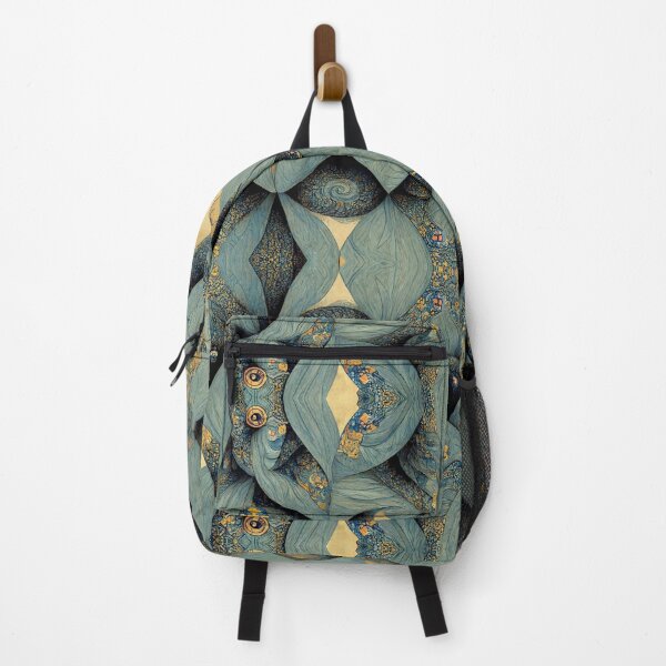 Item preview, Fractal Floral Navy Blue hiding under Parchment Motif designed and sold by MysticAlgorithm.