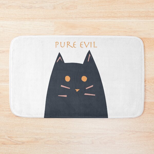 Item preview, Pure evil cat designed and sold by CatsHappy.