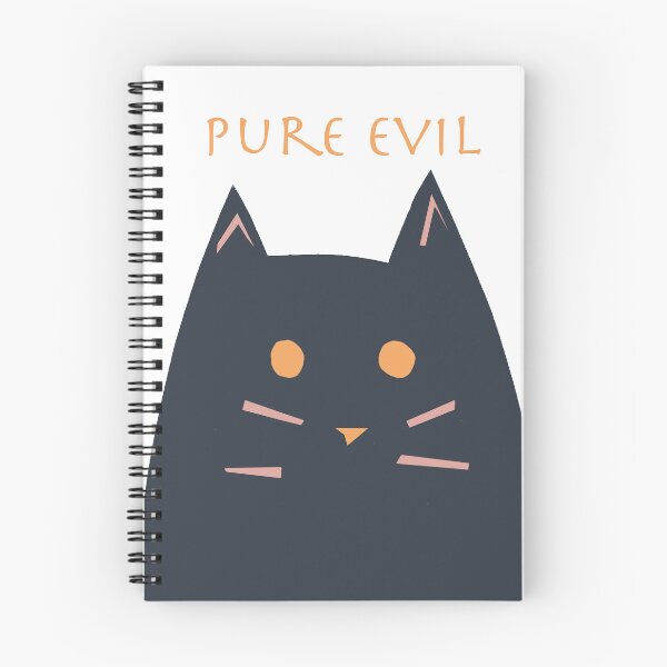 Item preview, Pure evil cat designed and sold by CatsHappy.