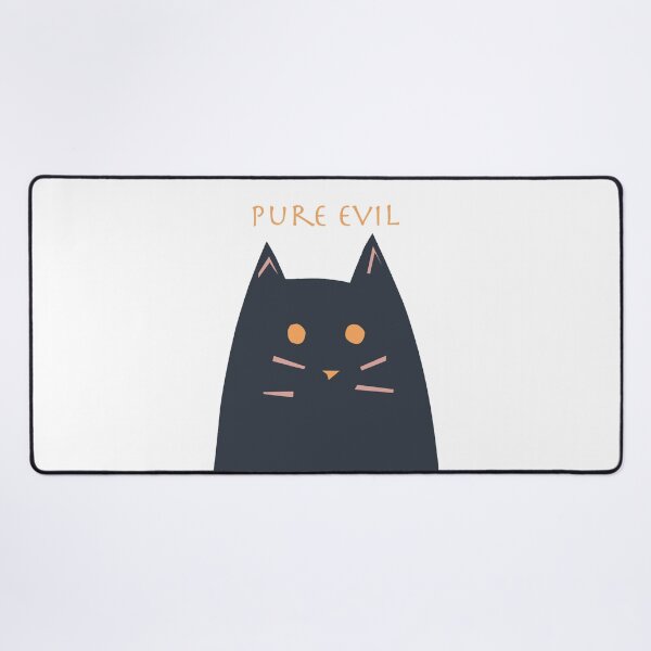 Item preview, Pure evil cat designed and sold by CatsHappy.