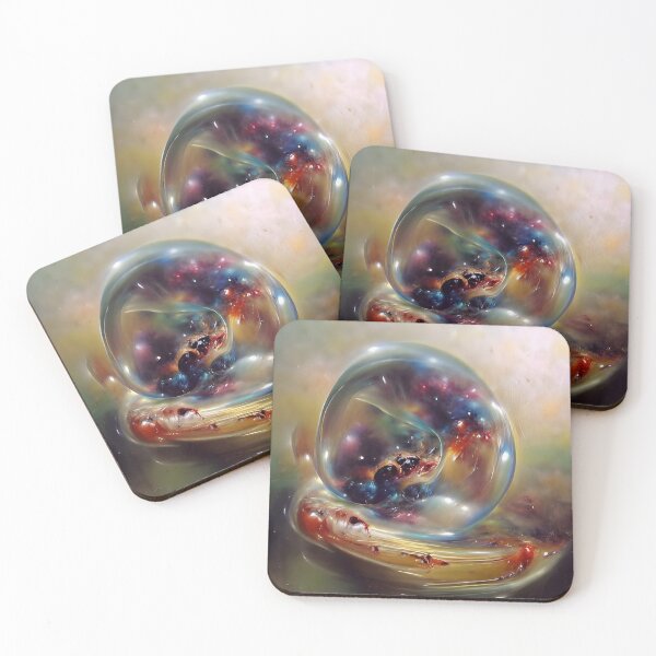 Item preview, Universe in a bubble designed and sold by nocturnAIArt.