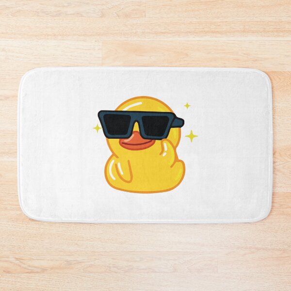 Item preview, Cute Smile Yellow Duck in Sunglasess designed and sold by bolkibox.