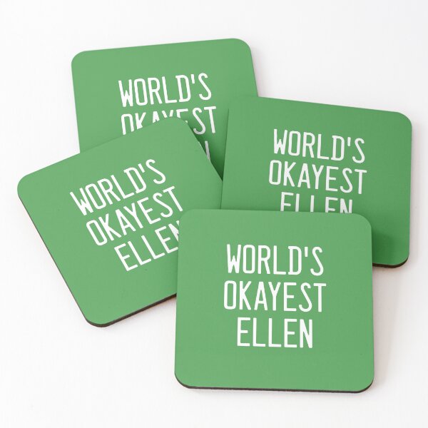 Item preview, World's Okayest Ellen designed and sold by TimespunThreads.