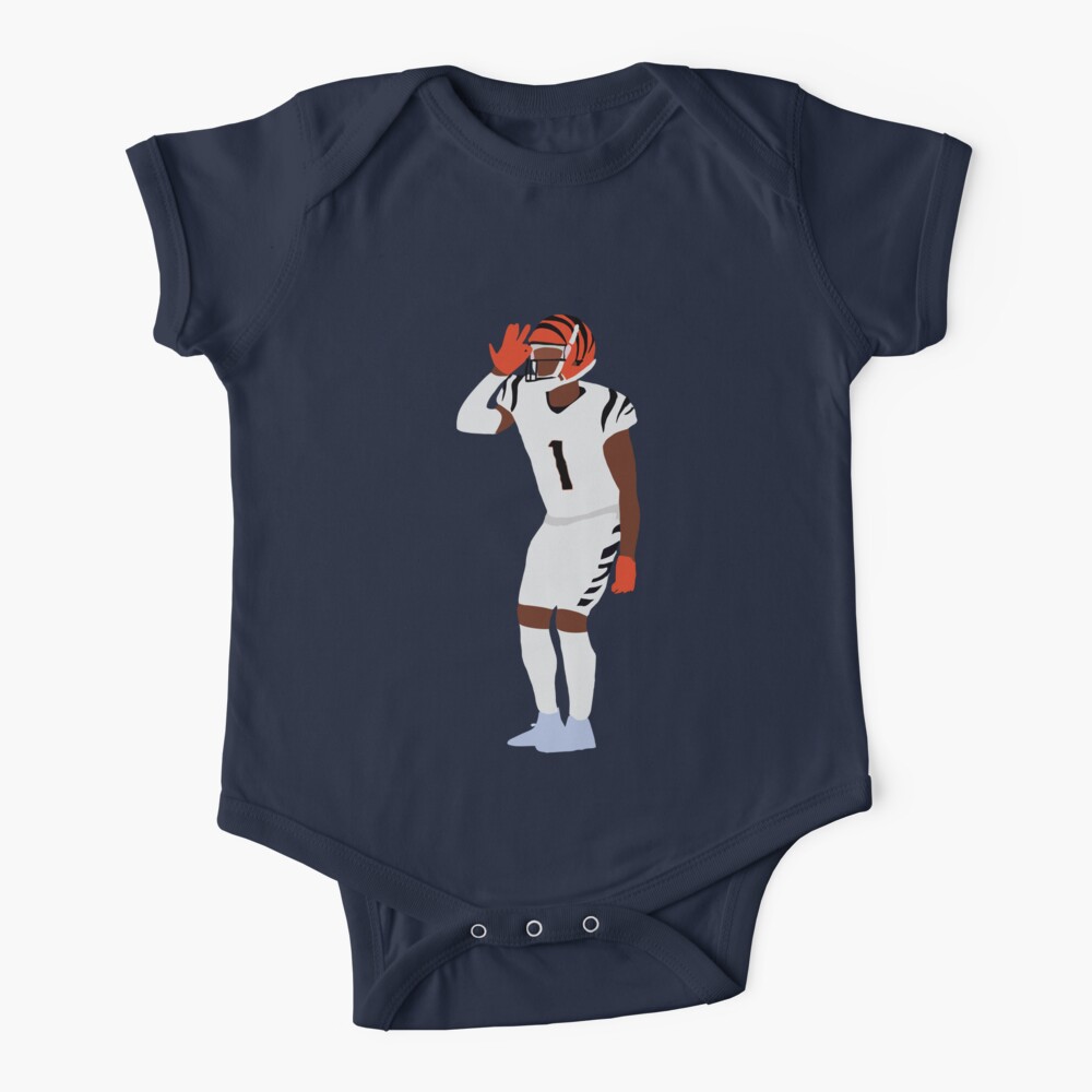 Ja'Marr Chase and Joe Burrow Griddy Baby One-Piece for Sale by