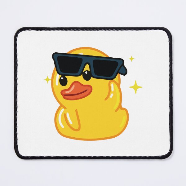 Item preview, Cute Smile Yellow Duck in Sunglasess designed and sold by bolkibox.