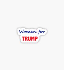 Women for Trump Sticker