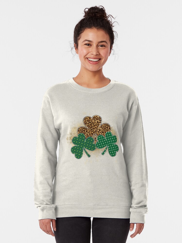 Discover Meme Lucky Rainbow St Patricks Day Pullover Sweatshirt