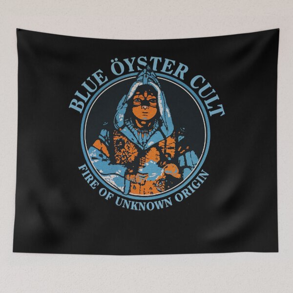 Item preview, Blue BOC Fire Of Unknown Origin For Fans designed and sold by HilaPouros.