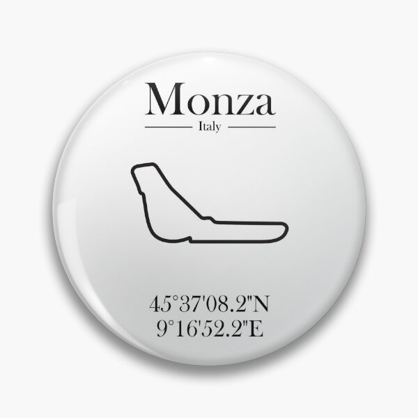 Artikelvorschau, Koordinaten des Grand Prix von Monza entworfen und verkauft von JonRDesigns.