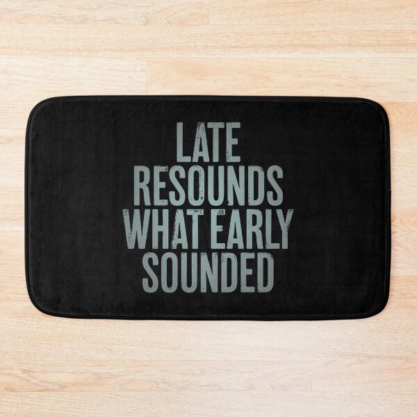 Item preview, Late resounds what early sounded v.1 designed and sold by x1brett.