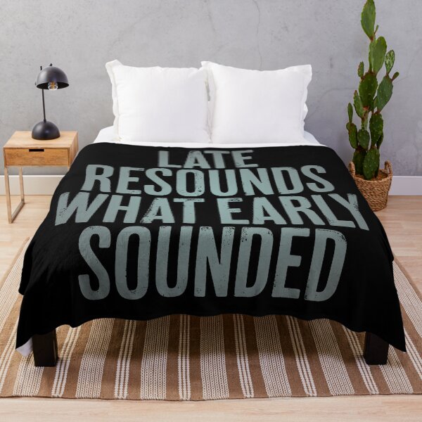 Item preview, Late resounds what early sounded v.1 designed and sold by x1brett.