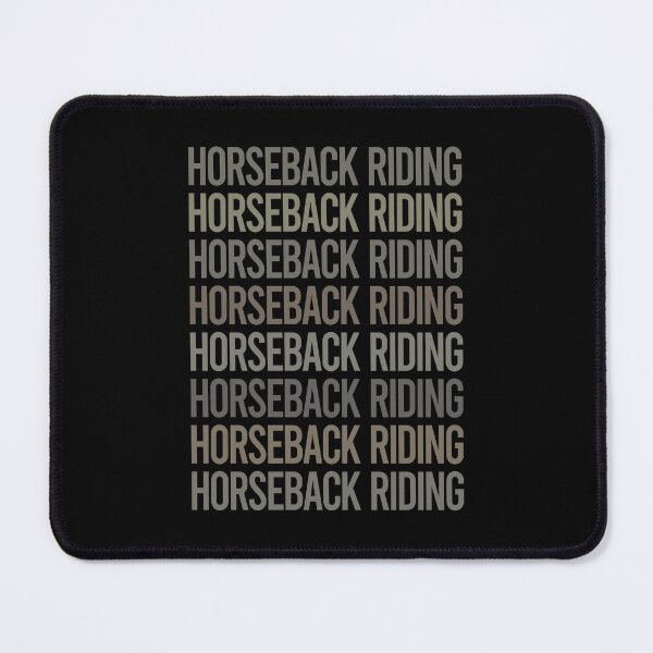 Item preview, Gray Text Art Horseback Riding Horse Riding designed and sold by TarynBrown3126.