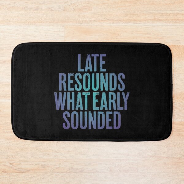 Item preview, Late resounds what early sounded v.2 designed and sold by x1brett.