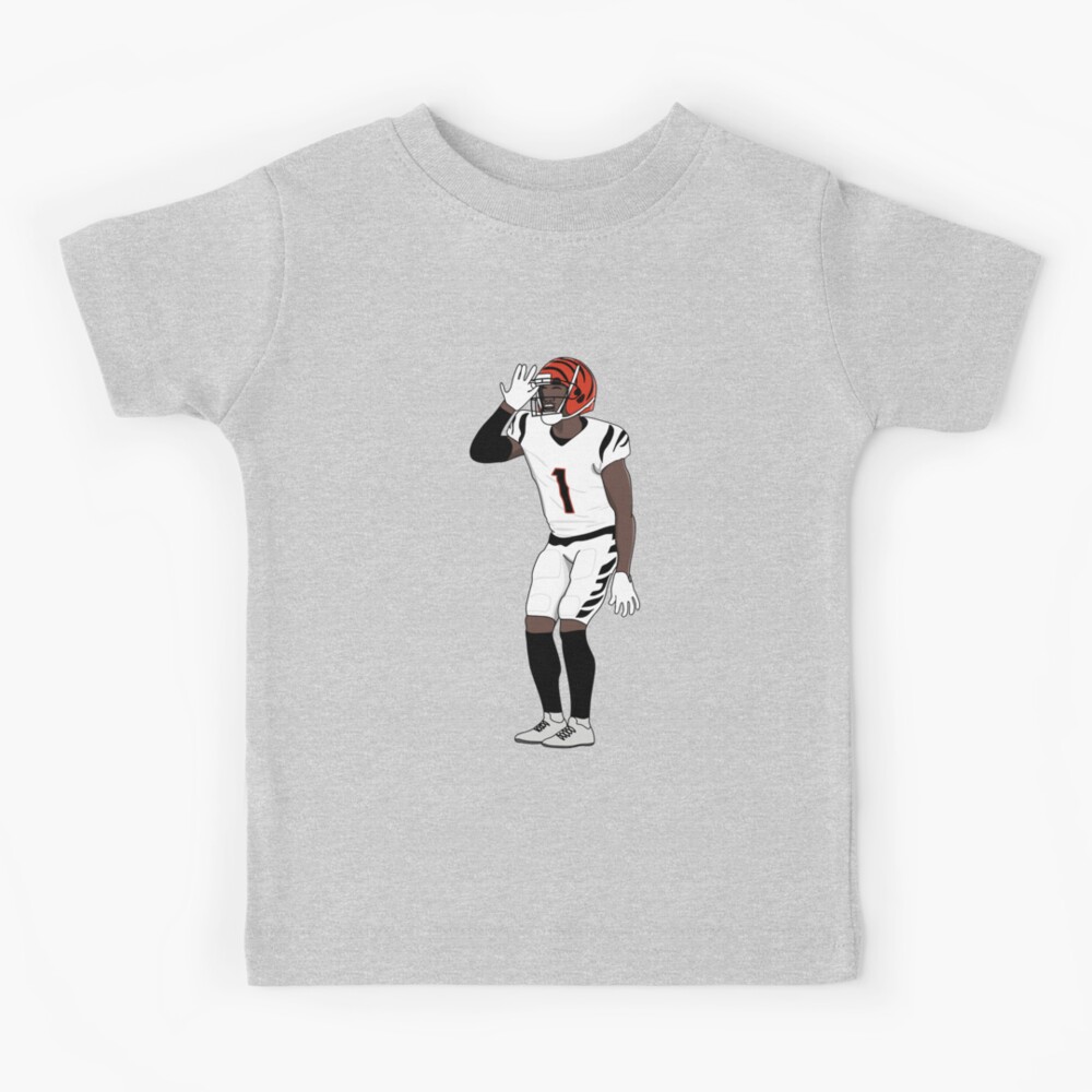 Ja'Marr Chase and Joe Burrow Griddy Cincinnati T-Shirt (Small