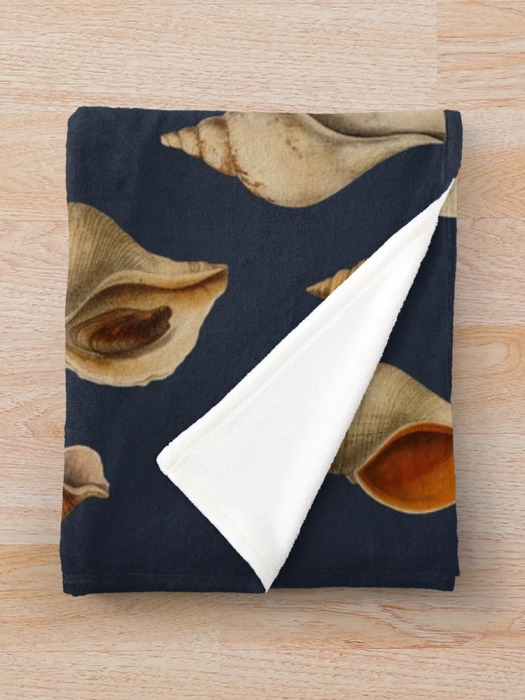 Thumbnail 3 of 6, Throw Blanket, Shells designed and sold by SpilloDesign.