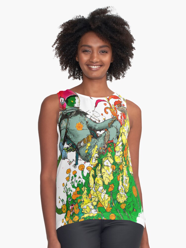 Item preview, Sleeveless Top designed and sold by Watermelon-Wolf.