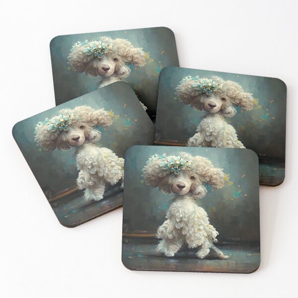 Item preview, A Midsummer nights Poodle designed and sold by artbycomputer.