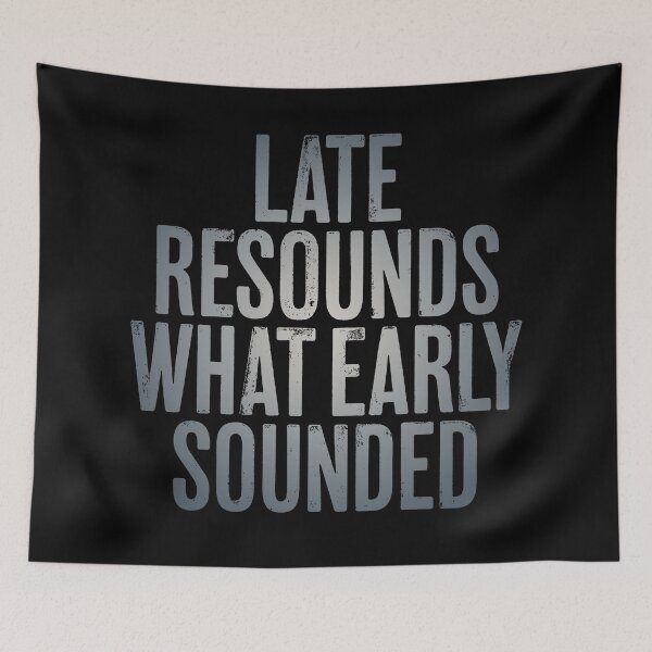 Item preview, Late resounds what early sounded v.6 designed and sold by x1brett.