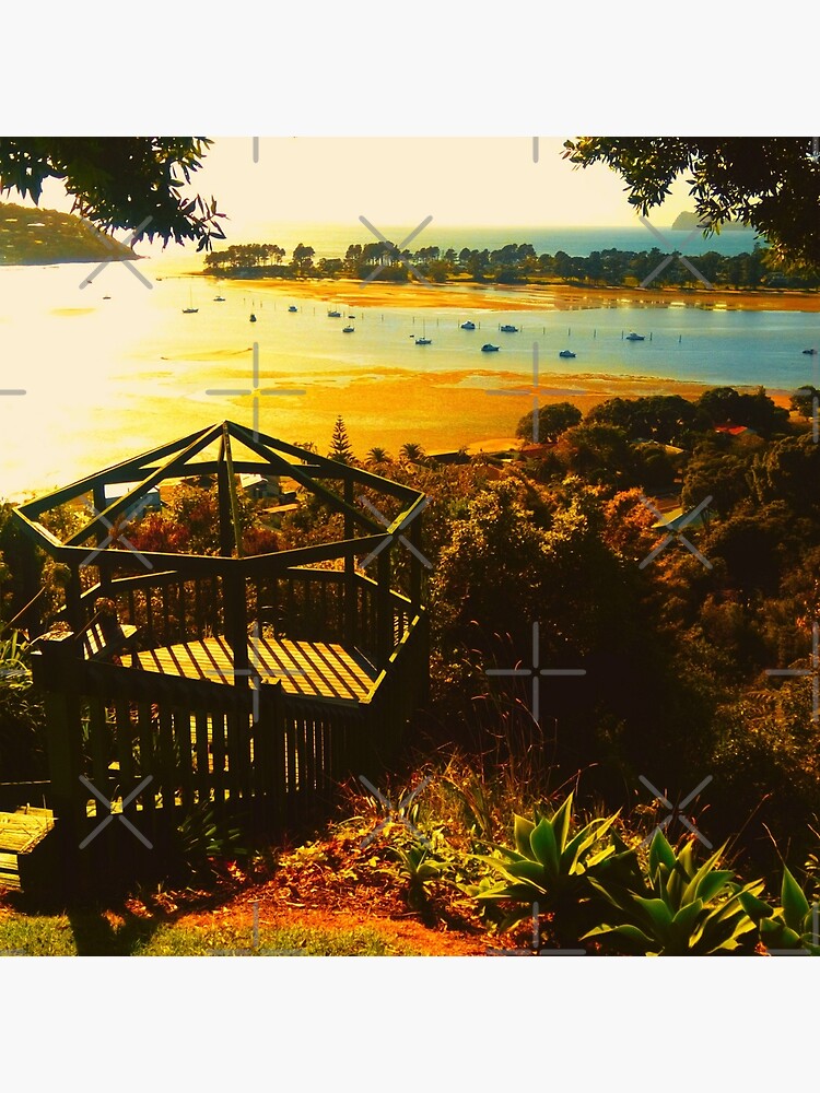 "Stroll along the Tairua beach, sunbathed" Poster for Sale by