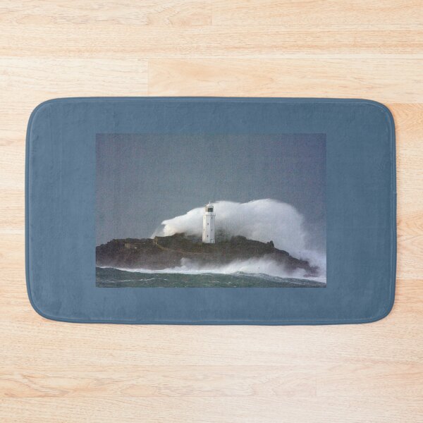 Item preview, Godrevy Lighthouse In The Storm, Cornwall designed and sold by Paul Thompson Photography.