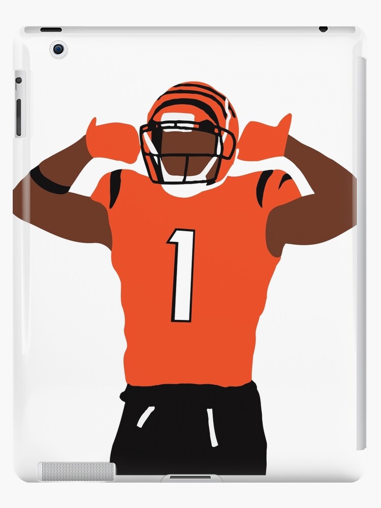 Cincinnati Bengals Ja'Marr Chase Pro Style Custom Orange Jersey