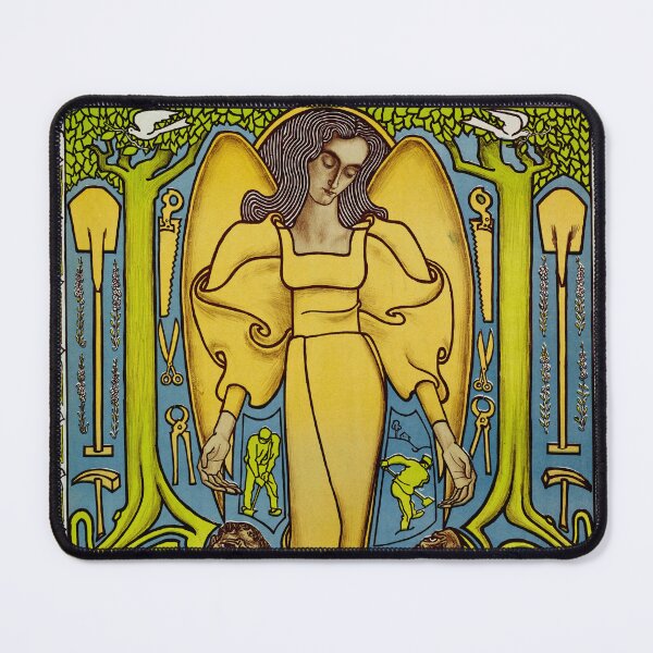 Item preview, HET HOOGE LAND BEEKBERGEN Vintage Dutch Art Poster 1896 by Jan Toorop designed and sold by retroposters.