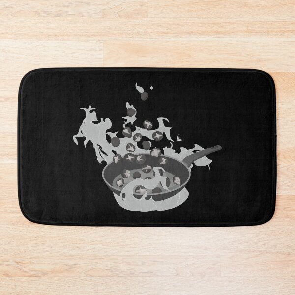 Item preview, Roasted chestnuts in a pan on the fire designed and sold by Art-of-Rory.