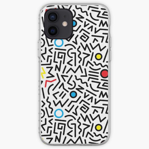 80's pattern no.1 iPhone Soft Case