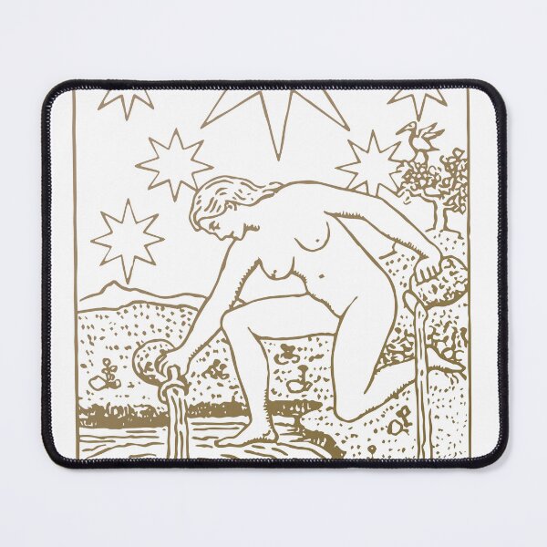 Item preview, Rider Waite - THE STAR - Tarot Card - White designed and sold by ATELIER SG.