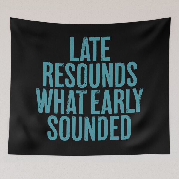 Item preview, Late resounds what early sounded v.8 designed and sold by x1brett.