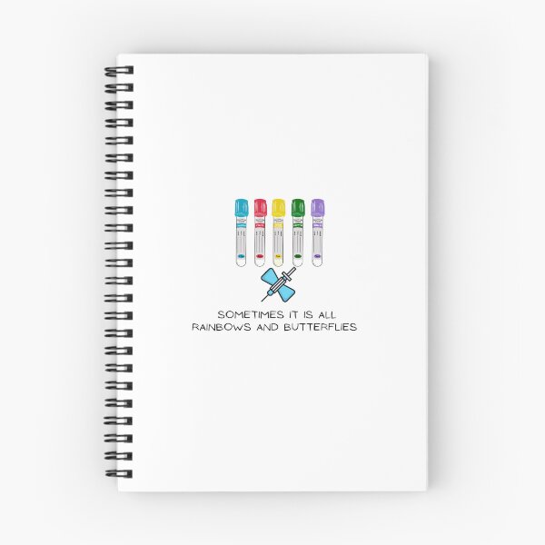Item preview, Rainbow Tubes and Butterfly Needles - Nurse Design designed and sold by AAPrints.