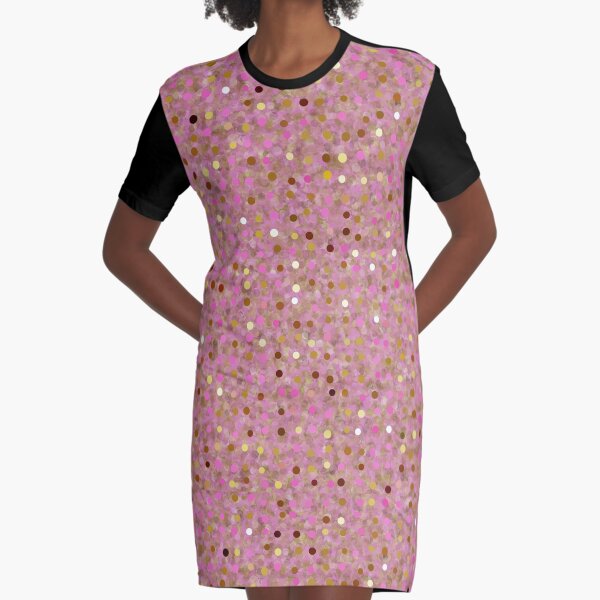 Item preview, Printed image of sparkling geometric pattern - pink designed and sold by JaReVa.
