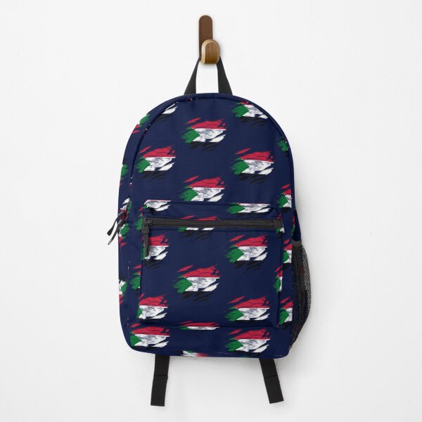 Item preview, Ripped Rip Open Sudan Flag Palm designed and sold by rafaeltto.