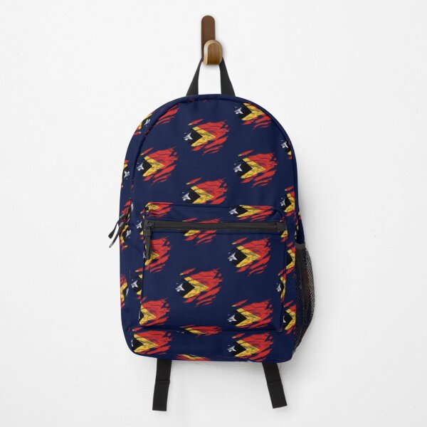 Item preview, Ripped Rip Open Timor-Leste Flag Palm designed and sold by rafaeltto.