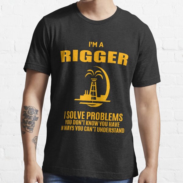 RIGGER" Essential T-Shirt for by Redbubble