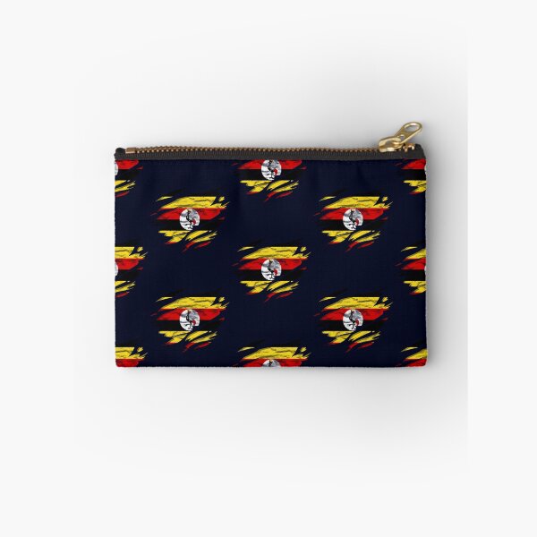 Item preview, Ripped Rip Open Uganda Flag Palm designed and sold by rafaeltto.