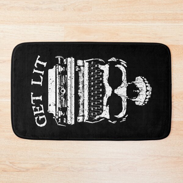 Item preview, Get Lit Writer Halloween Author Novelist Typewriter Skull designed and sold by GrandeDuc.