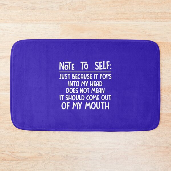 Item preview, Note To Self designed and sold by Moeez Javed.