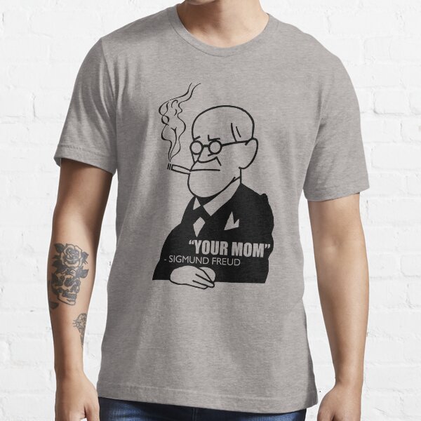 Vista previa del artículo con la obra «Una caricatura en modo Freud», diseñado y vendido por troygmckinley.