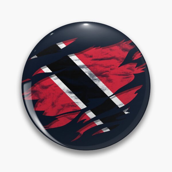 Item preview, Ripped Rip Open Trinidad Tobago Flag Palm designed and sold by rafaeltto.