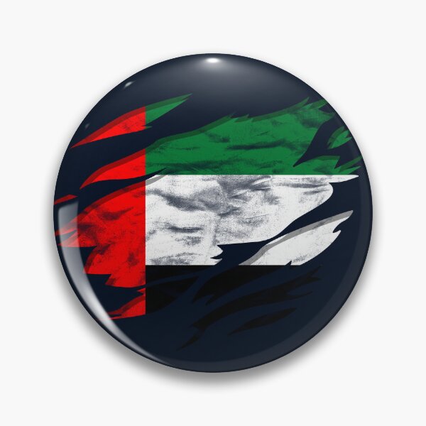 Item preview, Ripped Rip Open United Arab Emirates Flag Palm designed and sold by rafaeltto.